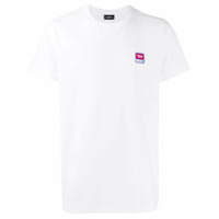 Diesel Camiseta com patch de logo - Branco