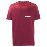 Diesel Camiseta degradê - Vermelho