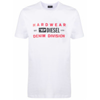 Diesel Camiseta Denim Division - Branco