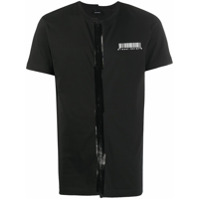 Diesel Camiseta reconstruída - Preto