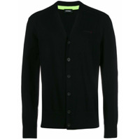 Diesel Cardigan amplo - Preto