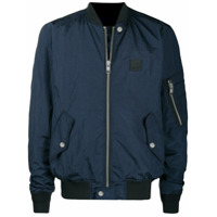 Diesel Jaqueta bomber metálica - Azul