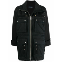 Diesel Jaqueta com recortes - Preto