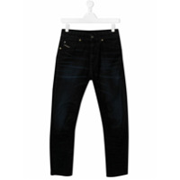 Diesel Kids Calça jeans slim - Azul