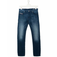 Diesel Kids Calça jeans slim - Azul