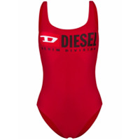 Diesel Maiô com logo - Vermelho