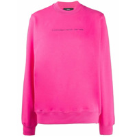 Diesel Moletom com estampa de logo - Rosa