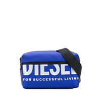 Diesel Pochete com logo - Azul