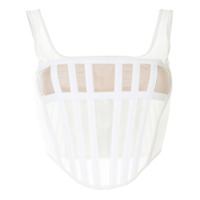 Dion Lee Bustier Spacer - Branco