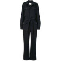 Dion Lee Macacão reto com cinto - Azul