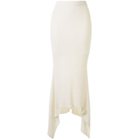 Dion Lee Saia assimétrica - Branco