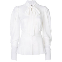 Dolce & Gabbana Blusa com laço - Branco