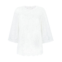 Dolce & Gabbana Blusa com renda - Branco