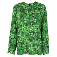 Dolce & Gabbana Blusa com trevo - Verde