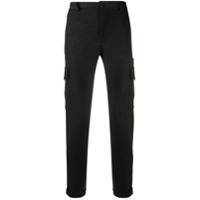 Dolce & Gabbana Calça reta com bolsos - Cinza