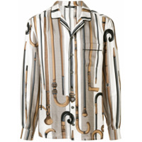 Dolce & Gabbana Camisa com estampa - Marrom
