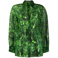 Dolce & Gabbana Camisa com estampa - Verde