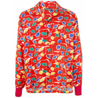 Dolce & Gabbana Camisa com estampa - Vermelho