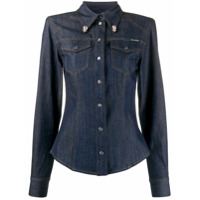 Dolce & Gabbana Camisa jeans slim - Azul