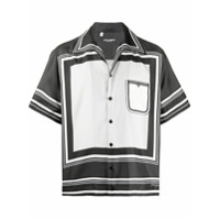 Dolce & Gabbana Camisa preta com estampa - Preto