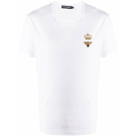 Dolce & Gabbana Camiseta com bordado - Branco