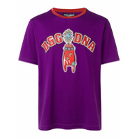 Dolce & Gabbana Camiseta com estampa - Roxo