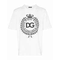 Dolce & Gabbana Camiseta DG com logo - Branco