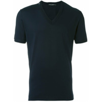 Dolce & Gabbana Camiseta gola V - Azul