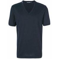 Dolce & Gabbana Camiseta gola V - Azul