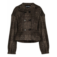 Dolce & Gabbana checked jacket - Marrom