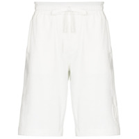 Dolce & Gabbana crown logo track shorts - Branco