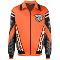 Dolce & Gabbana Jaqueta com logo - Laranja