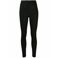 Dolce & Gabbana Legging canelada - Preto