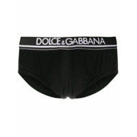 Dolce & Gabbana logo waistband briefs - Preto