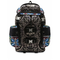 Dolce & Gabbana Mochila com estampa - Preto