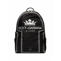 Dolce & Gabbana Mochila com logo - Preto