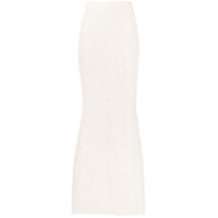 Dolce & Gabbana Saia longa com renda - Neutro