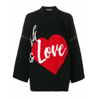 Dolce & Gabbana Suéter Love - Preto