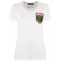 Dolce & Gabbana T-shirt com patch - Branco