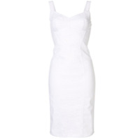 Dolce & Gabbana Vestido com espartilho - Branco