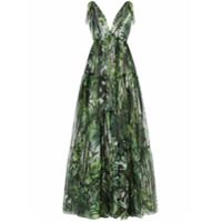 Dolce & Gabbana Vestido de georgette - Verde