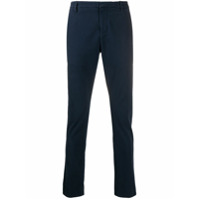 Dondup Calça chino slim Gaubert - Azul