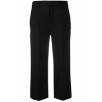 Dondup Calça cropped cintura baixa - Preto