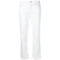 Dondup Calça jeans cropped - Branco