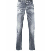Dondup faded slim-fit jeans - Cinza