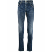 Dondup skinny fit stonewashed jeans - Azul