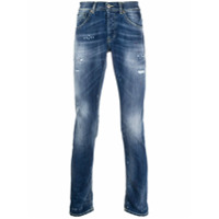 Dondup stonewahsed slim jeans - Azul