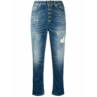 Dondup stonewashed cropped jeans - Azul