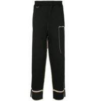 Doublet Calça com logo - Preto