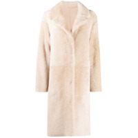 Drome Casaco tcom textura e pelos - Neutro